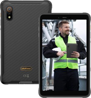 Ulefone Armor Pad Pro strapabíró tablet, nyolcmagos 16 GB + 128 GB, 48 MP + 32 MP, 7650 mAh, 8 hüvelykes IP69K vízálló tablet, Android 13, dupla hangszóró, dupla 4G, uSmart bővítőcsatlakozó, BT5.2/GPS/NFC