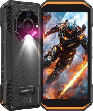Ulefone Armor X32 strapabíró telefon kártyafüggetlen, 12 GB + 128 GB MTK Helio G91, 48MP/20MP éjjellátó, 5500mAh, 5,65" Corning Gorilla képernyő, IP68/69K vízálló, Dual 4G, tükröződésmentes zseblámpa, Widevine L1, zöld